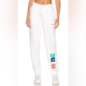 Nike Optimism White Sweatpants Size Small
